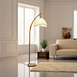 Boho Glow Arc Floor Lamp