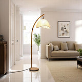 Boho Glow Arc Floor Lamp