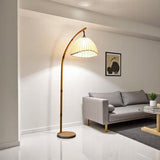 Boho Glow Arc Floor Lamp