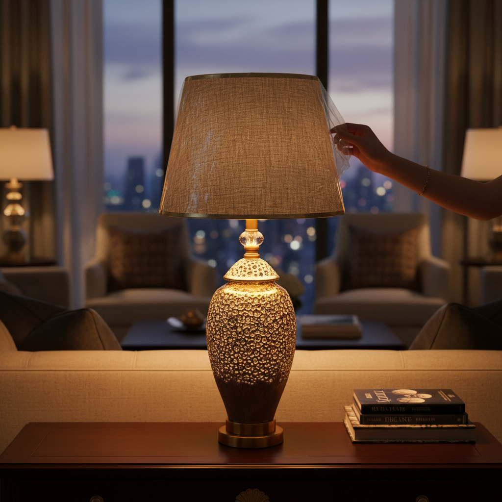 Elegance Vintage-Inspired Ceramic Accent Table Lamp
