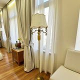 Classic Vintage Brass Floor Lamp