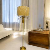 Classic Vintage Brass Floor Lamp