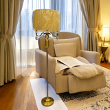 Classic Vintage Brass Floor Lamp