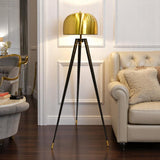 Latest TriLume Metal Tripod Floor Lamp (Full Sized Dome)