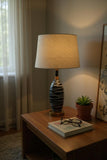 Ceramic Black Luxe Table Lamp