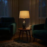 Ceramic Black Luxe Table Lamp