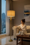 Classic Vintage Brass Floor Lamp