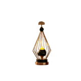 Aurora Bloom Crystal Lotus Candle Holder
