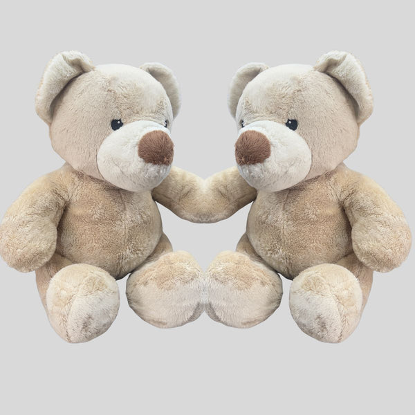 Big Romantic Beige Teddy Bear Soft Plush Gift For Girlfriend