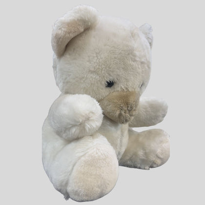 Soft Plush Off-White Romantic Teddy Bear Gift for Kids