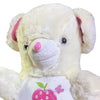 Cute White Teddy Bear Soft Plush Toy Perfect Gift for Kids