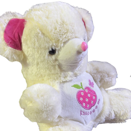 Cute White Teddy Bear Soft Plush Toy Perfect Gift for Kids