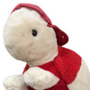 Soft Plush Teddy Bear Toy Red & White for Cute Kids