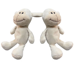 White Plush Sheep Toy Perfect Gift for Kids