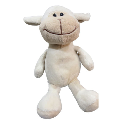 White Plush Sheep Toy Perfect Gift for Kids
