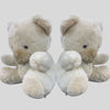 Soft Plush Off-White Romantic Teddy Bear Gift for Kids