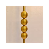 Golden Aura – Gold Metallic Floor Lamp