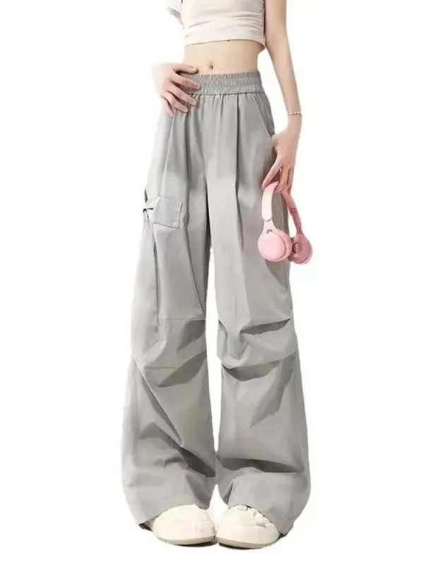 ribbon side chill y2k pants