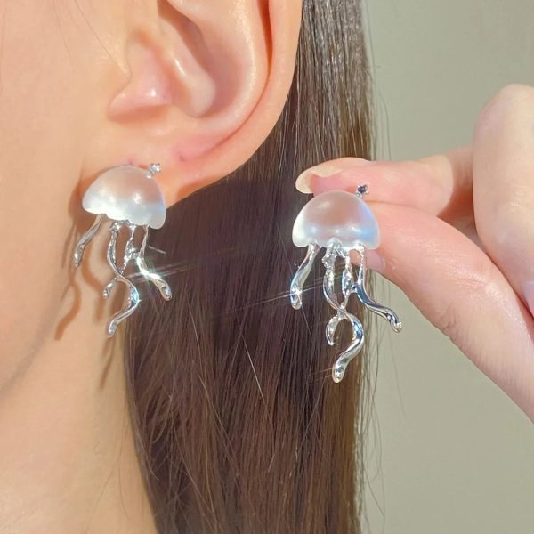 mermaidcore moonlit jelly drop earrings