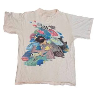 mermaidcore deep sea spectrum t shirt