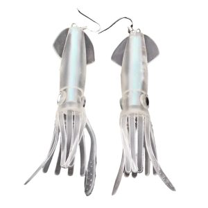 mermaidcore abyss squid drop earrings