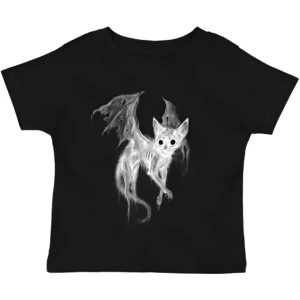 alt bat cat horror t shirt