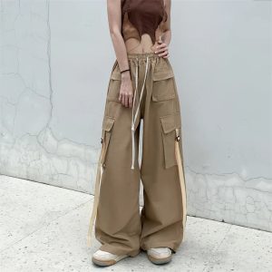 strap down utility cargo y2k pants