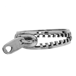 zipper style ring